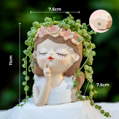 Garland Girl Flower Planter