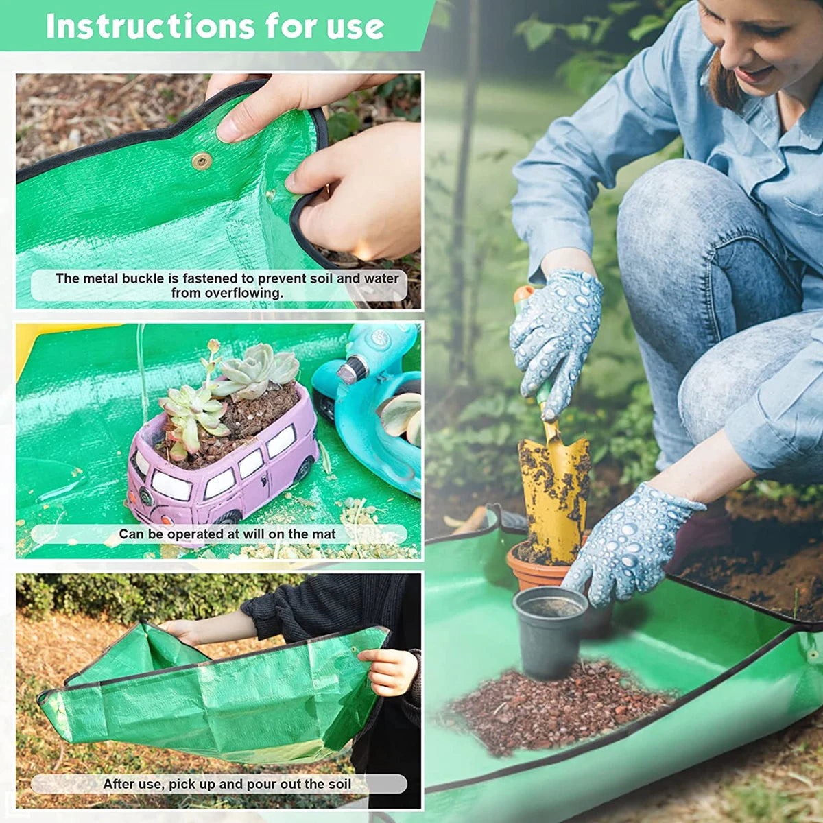 Garden Plant Potting Mat