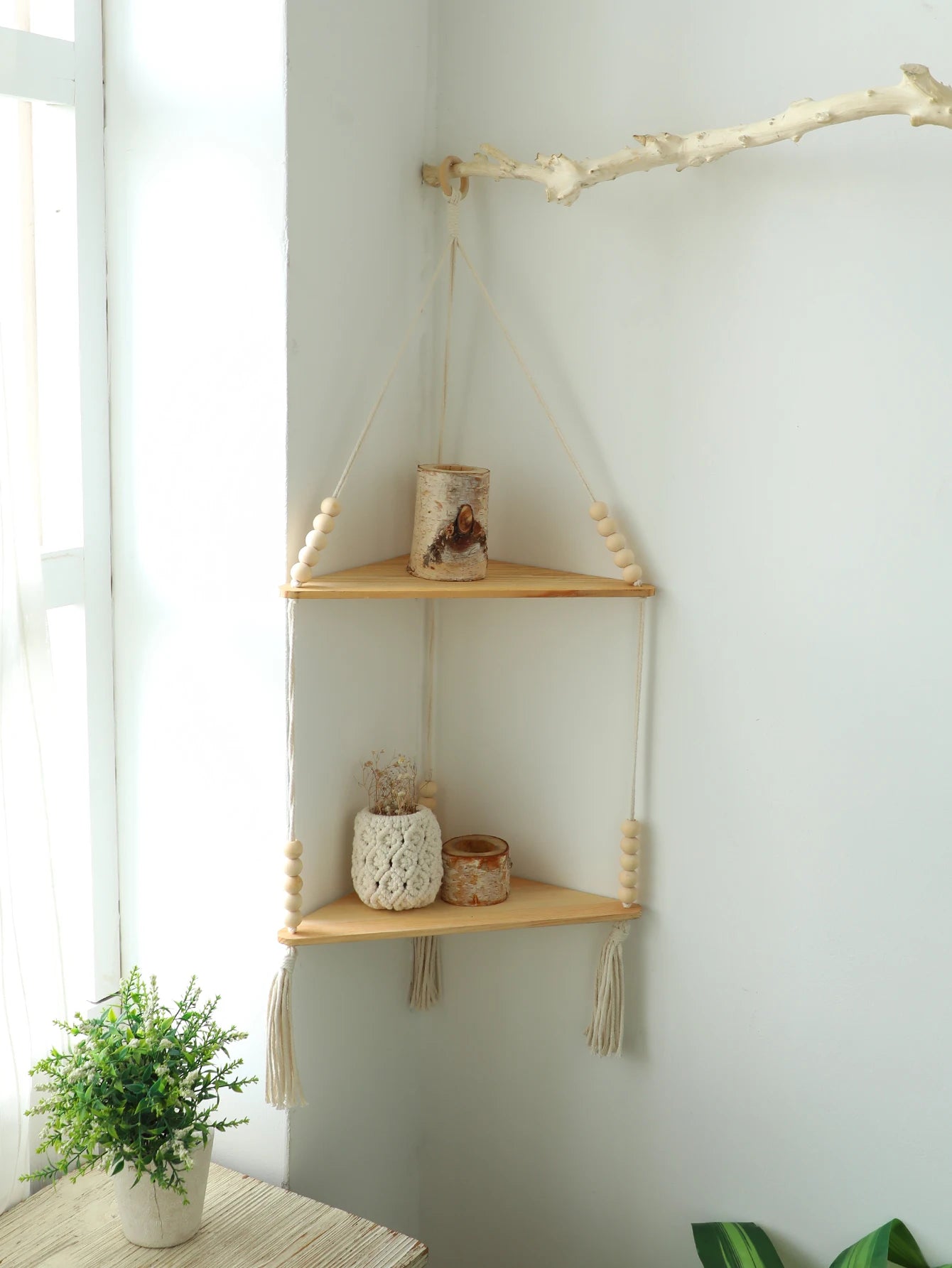 Wood Floating Wall Shelf