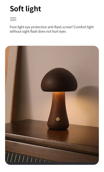 Mushroom LED Night Light