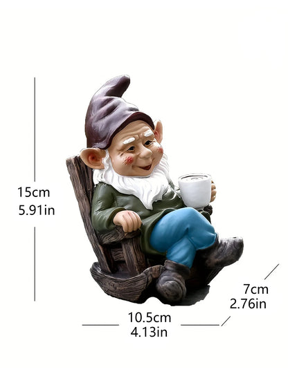 Gnome in Rocking Chair