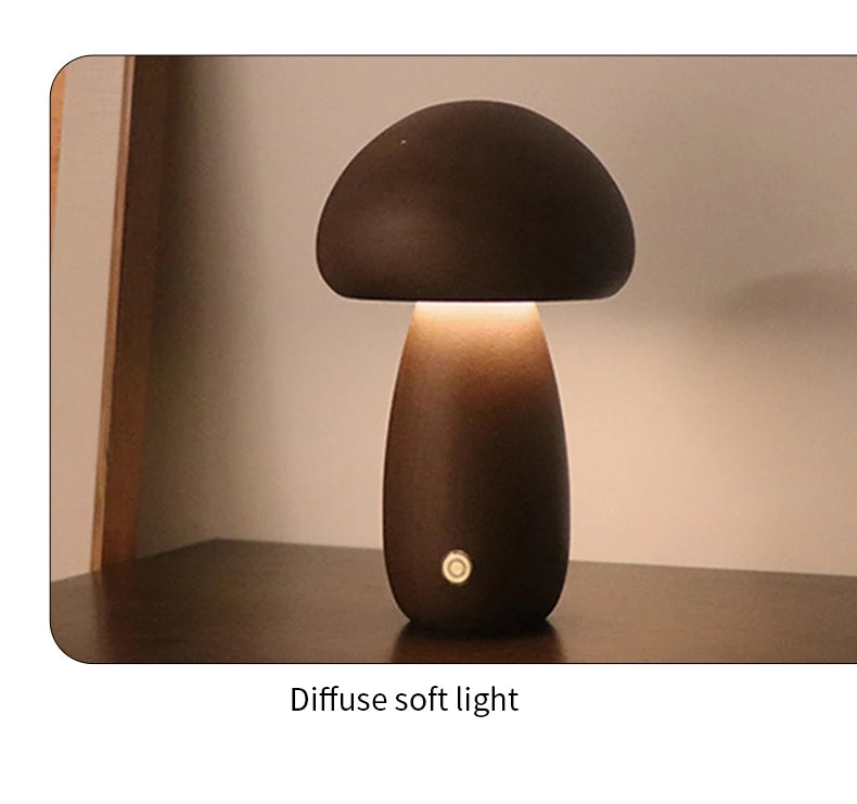 Mushroom LED Night Light