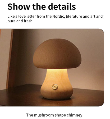 Mushroom LED Night Light