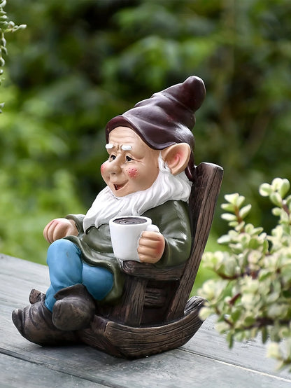 Gnome in Rocking Chair