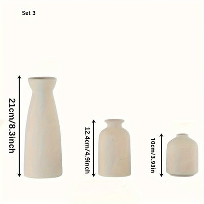 Cozy Ceramic Vase Set