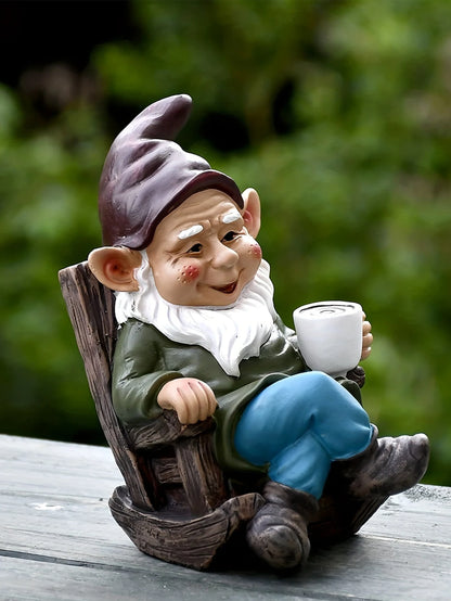 Gnome in Rocking Chair