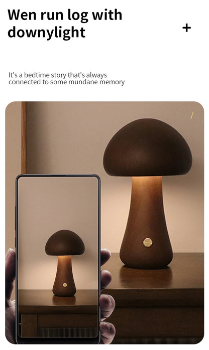 Mushroom LED Night Light