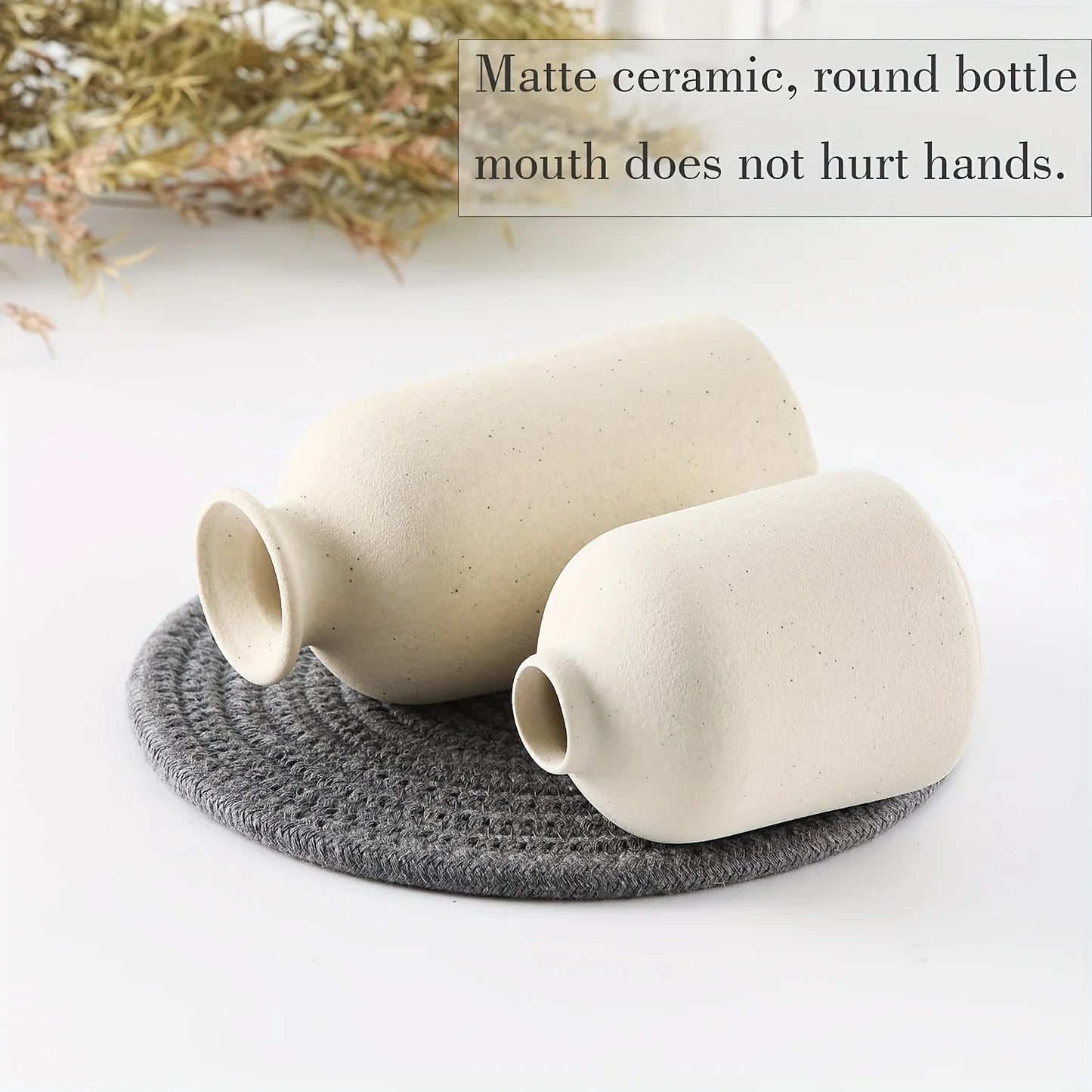 Cozy Ceramic Vase Set