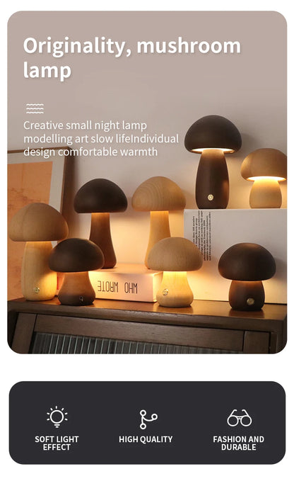 Mushroom LED Night Light